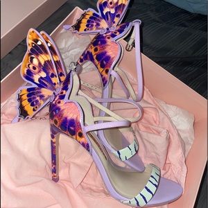 Sophia Webster Chiara butterfly heels. Worn one time for 30 minutes